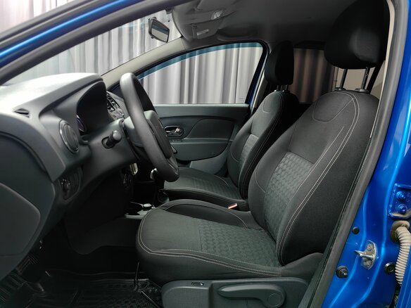 2015 Renault Logan II, синий, 818000 рублей - вид 8