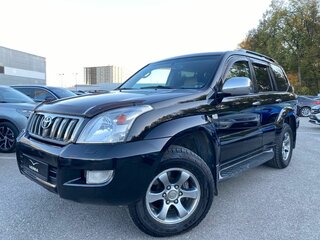 2008 Toyota Land Cruiser Prado 5-speed 120 Series Рестайлинг, чёрный, 1850000 рублей, вид 1