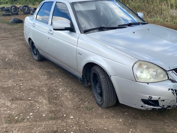 2010 Lada (ВАЗ) Priora I, серебристый, 275000 рублей