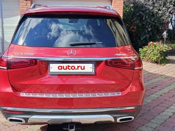 2019 Mercedes-Benz GLS 450 II (X167), красный, 8000000 рублей - вид 3