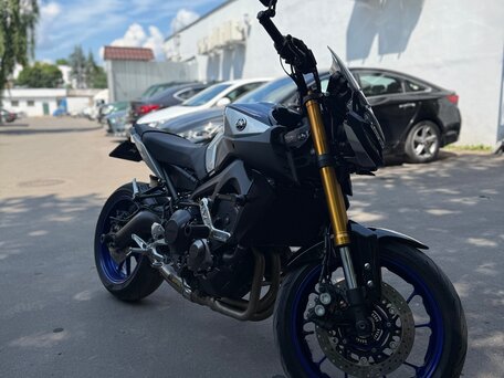 2018 Yamaha MT-09 (FZ-09), синий, 900000 рублей, вид 3