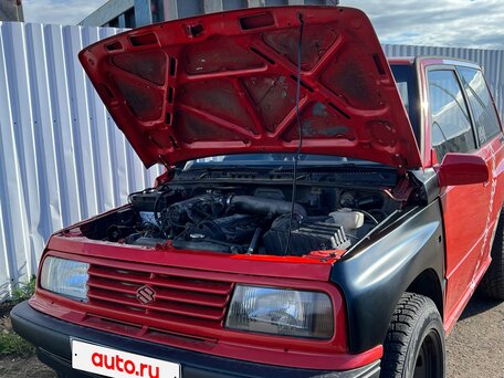 1991 Suzuki Escudo I, красный, 350000 рублей, вид 1