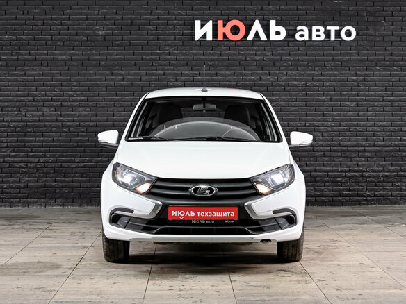 2022 Lada (ВАЗ) Granta I Рестайлинг, белый, 750000 рублей - вид 2