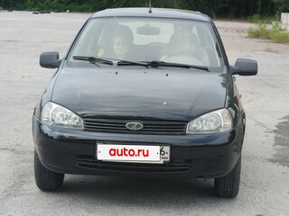 2012 Lada (ВАЗ) Kalina I, чёрный, 430000 рублей, вид 1