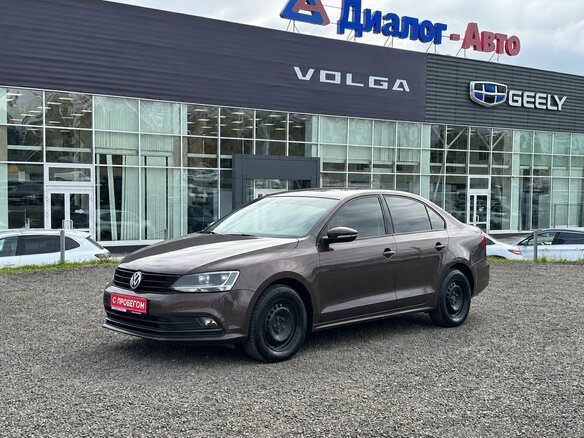 2018 Volkswagen Jetta VI Рестайлинг, коричневый, 1195000 рублей