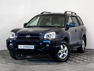 2008 Hyundai Santa Fe Classic Classic, синий, 599000 рублей, вид 1