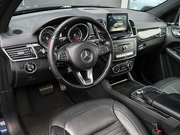 2016 Mercedes-Benz GLS 400 I (X166), синий, 3675000 рублей - вид 11