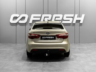 2013 Kia Rio 5-speed III, бежевый, 600000 рублей, вид 4