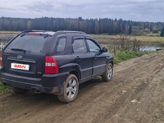 2007 Kia Sportage II, чёрный, 1050000 рублей, вид 1