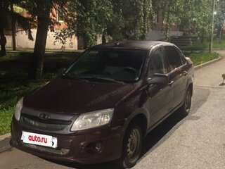 2012 Lada (ВАЗ) Granta I, пурпурный, 250000 рублей, вид 2