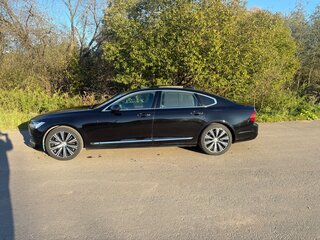 2022 Volvo S90 II Рестайлинг, чёрный, 3125000 рублей, вид 3