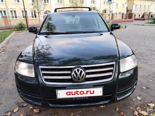 2005 Volkswagen Touareg I, зелёный, 990000 рублей, вид 1