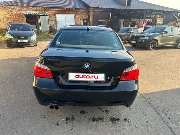 2005 BMW 5 серии 530d V (E60/E61), чёрный, 1700000 рублей - вид 8