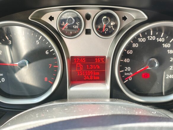 2008 Ford Focus II, голубой, 450000 рублей - вид 7