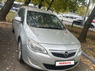2011 Opel Astra J, серебристый, 550000 рублей, вид 1
