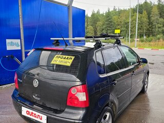 2002 Volkswagen Polo IV, чёрный, 285000 рублей, вид 3