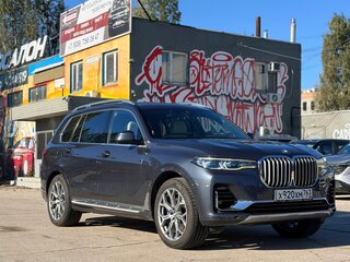 2019 BMW X7 30d I (G07), серый, 7700000 рублей, вид 4
