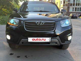 2011 Hyundai Santa Fe II Рестайлинг, чёрный, 1166000 рублей, вид 2
