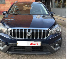 2019 Suzuki SX4 II (S-Cross) Рестайлинг, синий, 1900000 рублей, вид 4