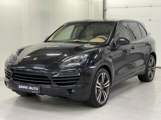2011 Porsche Cayenne S Hybrid II (958), чёрный, 1899000 рублей, вид 3