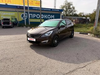 2016 Hyundai Solaris I Рестайлинг, коричневый, 1140000 рублей, вид 3