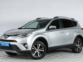 2017 Toyota RAV4 IV (XA40) Рестайлинг, серебристый, 2879000 рублей, вид 3