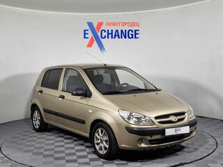 2008 Hyundai Getz I Рестайлинг, бежевый, 409000 рублей, вид 3