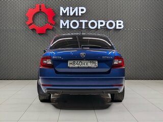 2019 Skoda Octavia III (A7) Рестайлинг, синий, 1700000 рублей, вид 5
