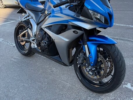 2007 Honda CBR 600RR, синий, 650000 рублей, вид 3