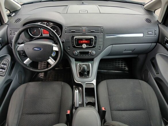 2008 Ford C-MAX I Рестайлинг, синий, 695000 рублей - вид 9