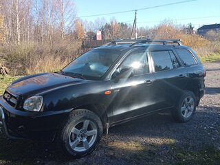 2008 Hyundai Santa Fe Classic Classic, чёрный, 750000 рублей, вид 1