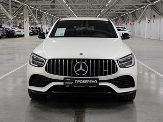 2020 Mercedes-Benz GLC Coupe AMG 43 AMG I (C253) Рестайлинг, белый, 5828000 рублей, вид 2