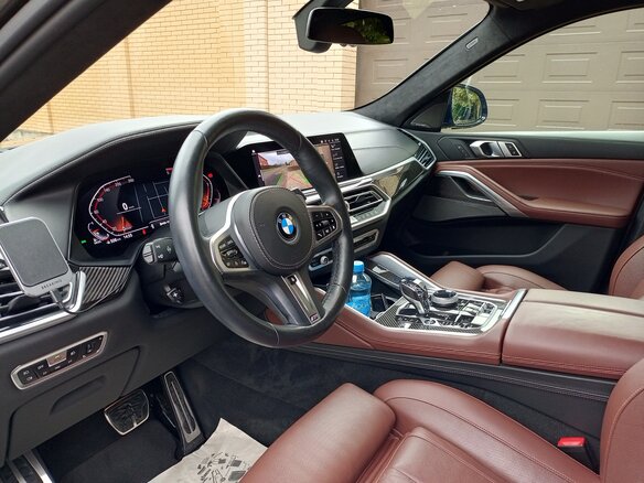 2020 BMW X6 30d III (G06), зелёный, 8700000 рублей - вид 6