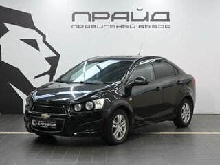 2014 Chevrolet Aveo II, чёрный, 809900 рублей, вид 1
