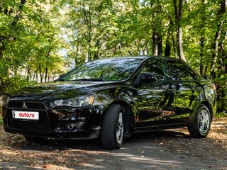 2007 Mitsubishi Lancer X, чёрный, 650000 рублей, вид 2