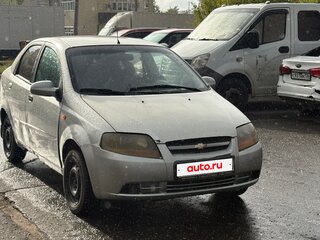 2005 Chevrolet Aveo I, серебристый, 99000 рублей, вид 3