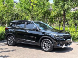 2023 Kia Seltos I Рестайлинг, чёрный, 1850000 рублей, вид 3