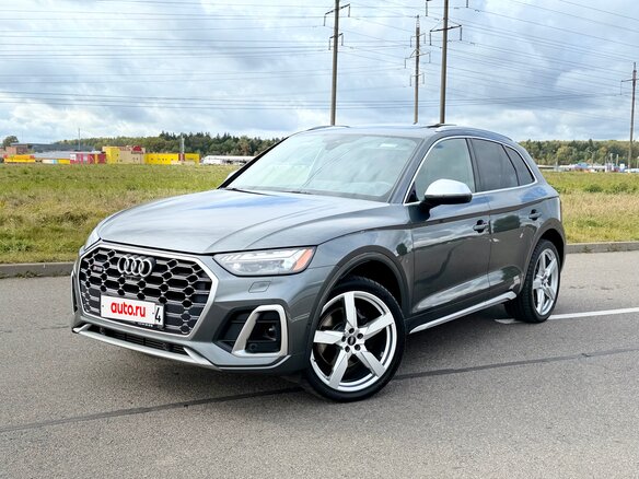2021 Audi SQ5 II (FY) Рестайлинг, серый, 3350000 рублей