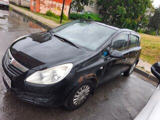 2008 Opel Corsa D, чёрный, 210000 рублей, вид 1