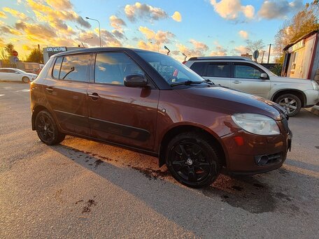 2007 Skoda Fabia II, красный, 510000 рублей, вид 4