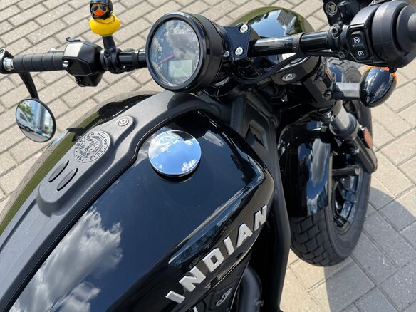 2024 Indian Scout, чёрный, 1390000 рублей - вид 2