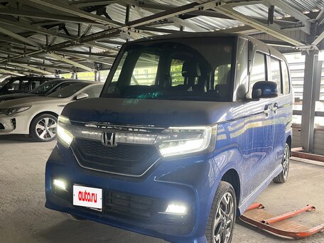 2019 Honda N-BOX II, синий, 1300000 рублей, вид 2