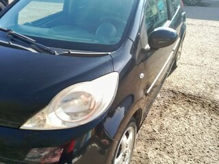 2007 Peugeot 107 I, чёрный, 315000 рублей, вид 1