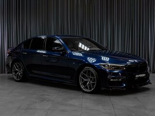 2018 BMW 5 серии 530i xDrive VII (G30/G31/G38), синий, 3749000 рублей, вид 1
