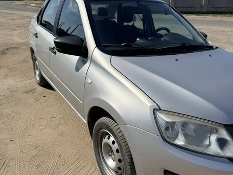2018 Lada (ВАЗ) Granta I Рестайлинг, серебристый, 620000 рублей, вид 2