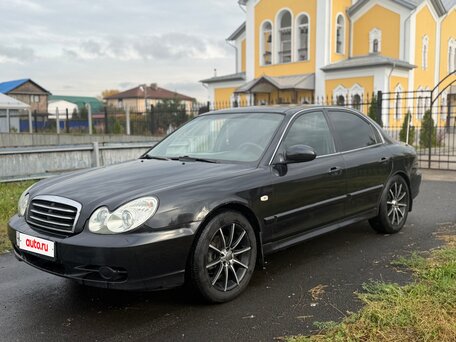 2004 Hyundai Sonata IV (EF) Рестайлинг, чёрный, 245000 рублей, вид 2