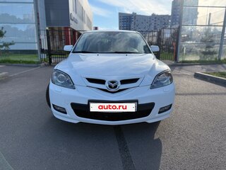 2008 Mazda 3 I (BK) Рестайлинг, белый, 1230000 рублей, вид 2