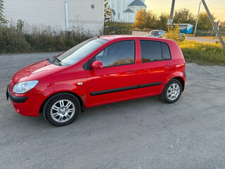 2007 Hyundai Getz I Рестайлинг, красный, 350000 рублей, вид 4
