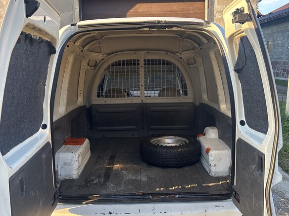 2001 Volkswagen Caddy II, белый - вид 7