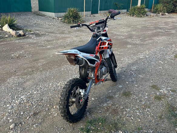2024 Kayo Basic TT125EM, оранжевый, 75000 рублей - вид 6